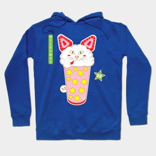 Japanese milkshake cat Hoodie